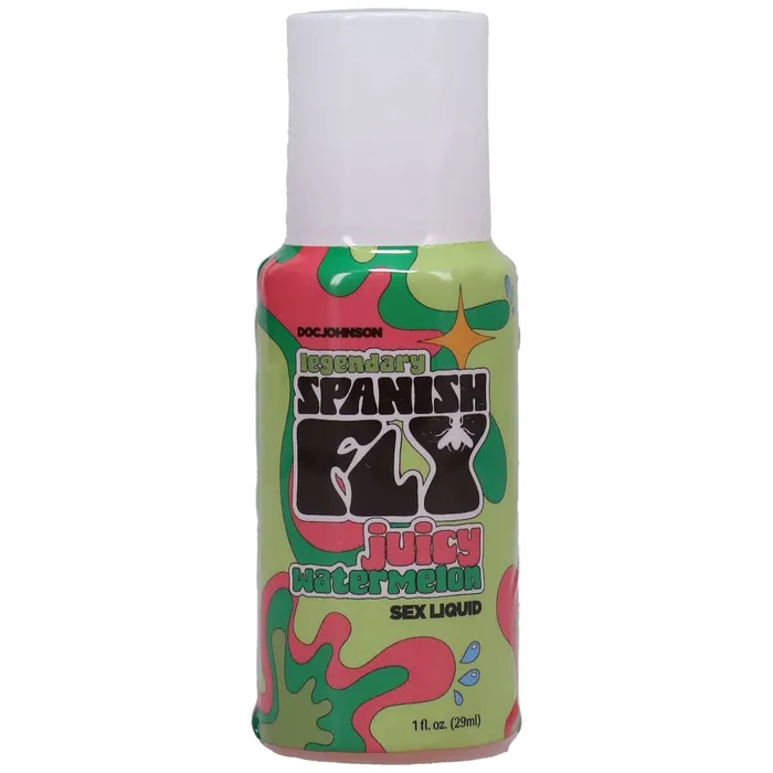 Doc Johnson Spanish Fly Sex Drops Watermelon 1 Oz Couples