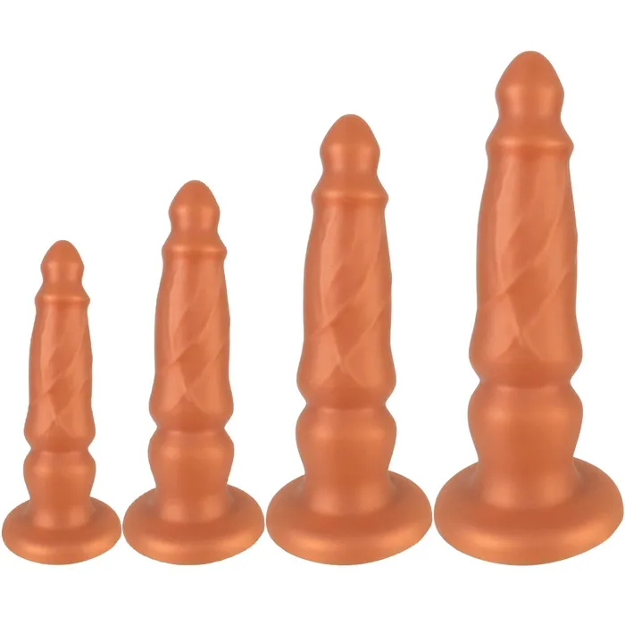 Domlust Anal Huge Anal Dildo Silicone Anal Expander Butt Plug Prostate Massager