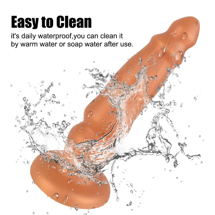 Domlust Anal Huge Anal Dildo Silicone Anal Expander Butt Plug Prostate Massager
