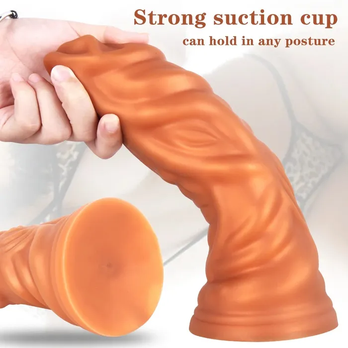 Domlust Anal Huge Monster Dildo Butt Plug Exotic Fantasy Dildos Suction Cup Male Female Sex Toy