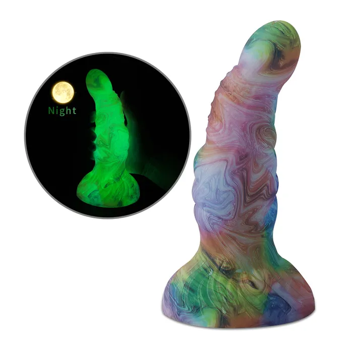Domlust Anal Luminous Colorful Anal Dildo Dilator Sex Toy for Women Silicone Butt Plug Big Suction Cup Prostate Massager Domlust Anal Luminous Colorful Anal Dildo Dilator Sex Toy for Women Silicone Butt Plug Big Suction Cup Prostate Massager