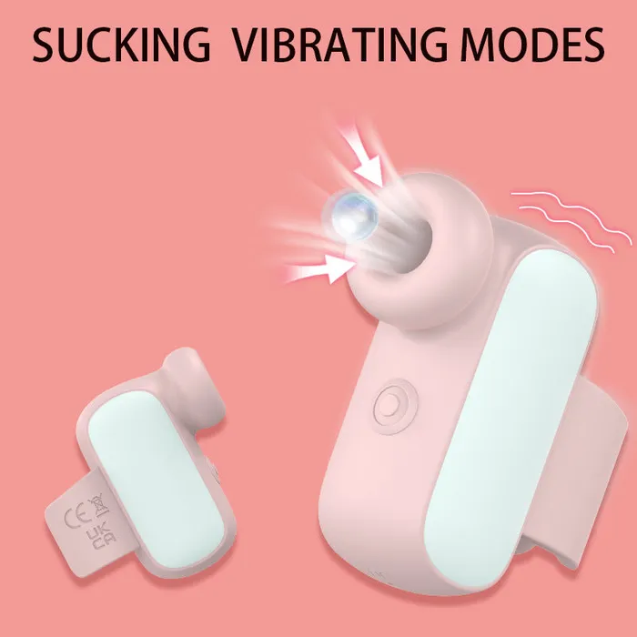 Domlust Female Sex Toys Finger Wear Nipple Clit Sucking Stimulator Mini Clitoral Women Vibrator Sexshop