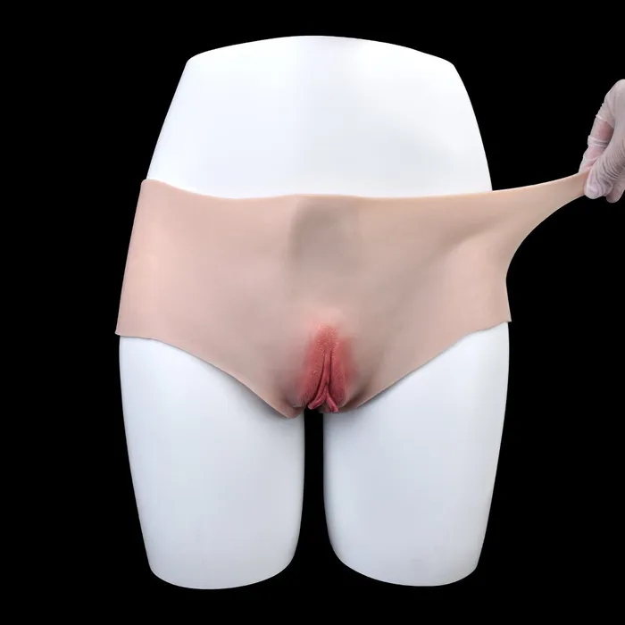 Domlust Female Sex Toys Life Size Pussy Panty Realistic Pussies Briefs Underwear Sex Toys for Men Gay Play