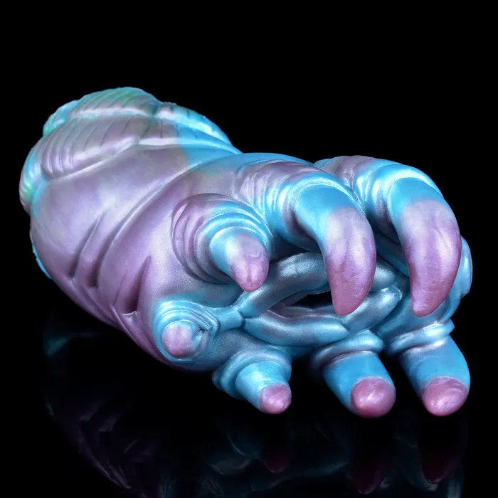 Domlust Male Sex Toys Red Clam Pussy Pocket Masturbator Monster Vaginal Penis Masturbation Sex Toys for Men