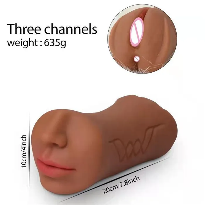 Domlust Oral Sex Pocket Pussy Masturbation Cup Realistic Mouth Penis Masturbator Male Sex Toy Male Sex Toys