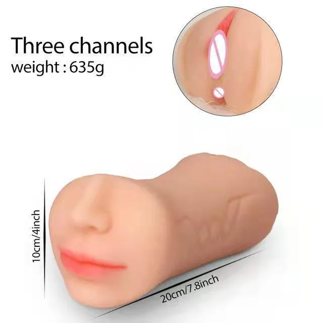 Domlust Oral Sex Pocket Pussy Masturbation Cup Realistic Mouth Penis Masturbator Male Sex Toy Male Sex Toys