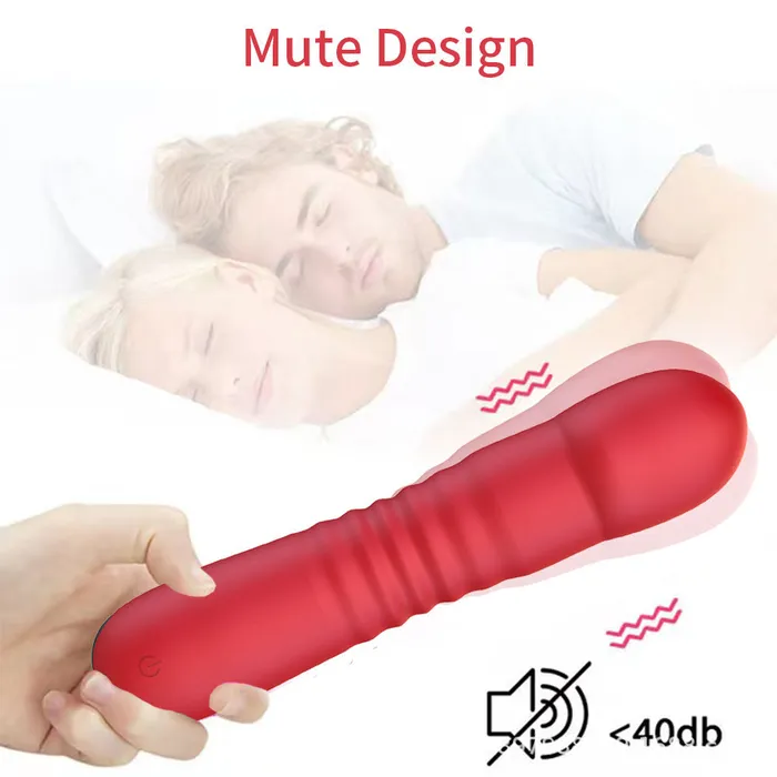 Domlust Thrusting Dildo G Spot Vibrator Realistic Vibrating Dildo Stroker Sex Toys for Women Men Female Sex Toys