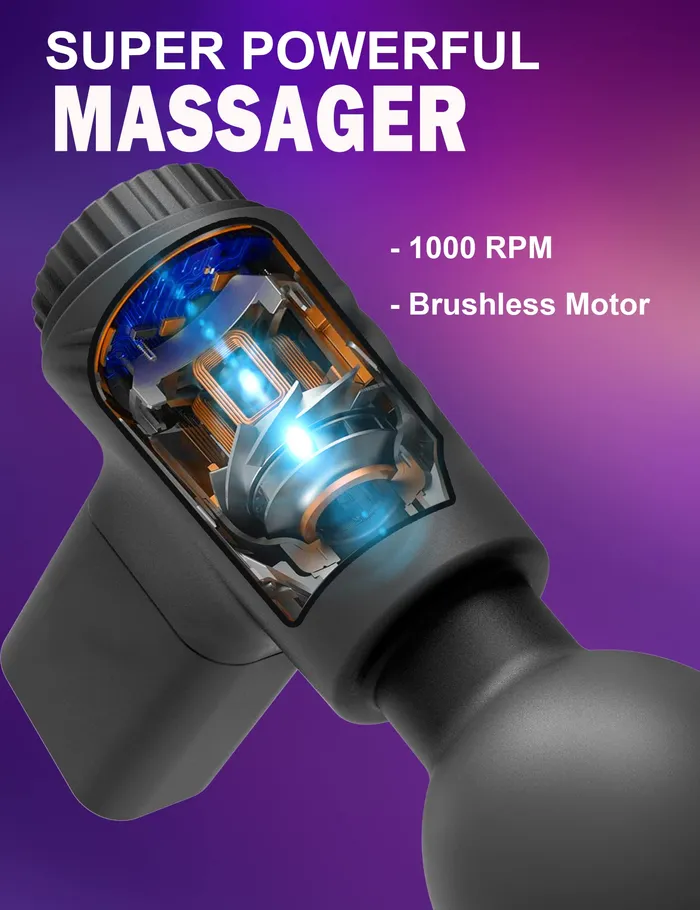 Domlust Vibrators Massage Gun Magic Wand Vibrator Pocket Powerful Nipple Clit Stimulator Sex Toy for Women