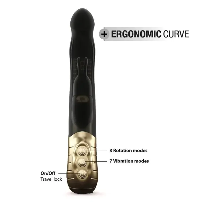 Dorcel Vibrators BABY RABBIT BLACK GOLD 20 RECHARGEABLE