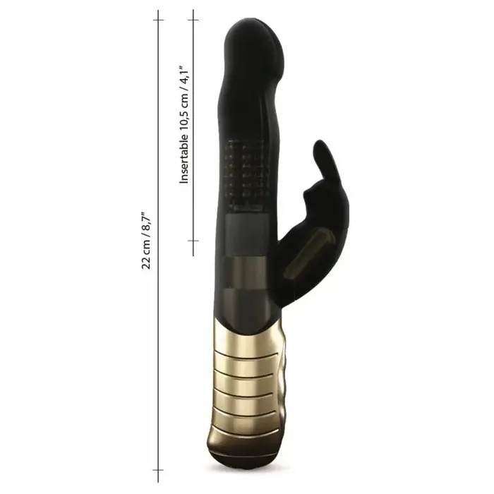 Dorcel Vibrators BABY RABBIT BLACK GOLD 20 RECHARGEABLE