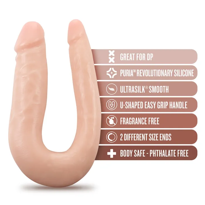 Dr Skin Silicone Dr Double 12 Inch Double Dong Vanilla Blush Novelties Dildos Dr Skin Silicone Dr Double 12 Inch Double Dong Vanilla Blush Novelties Dildos