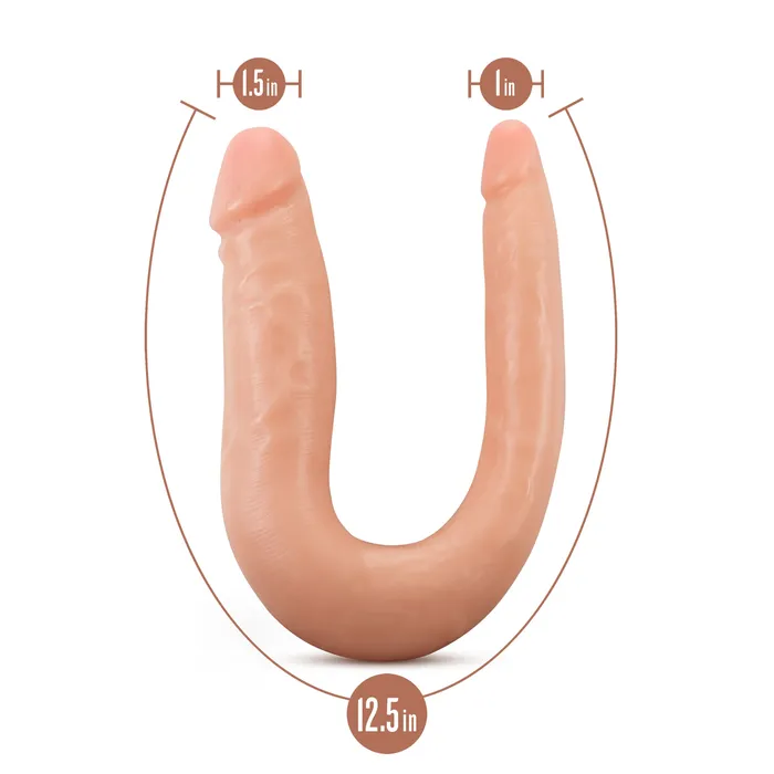 Dr Skin Silicone Dr Double 12 Inch Double Dong Vanilla Blush Novelties Dildos Dr Skin Silicone Dr Double 12 Inch Double Dong Vanilla Blush Novelties Dildos