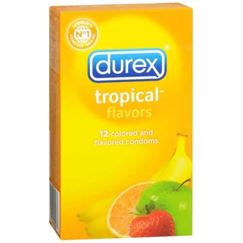 Durex Tropical 12 Pack Paradise Marketing Female Sex Toys