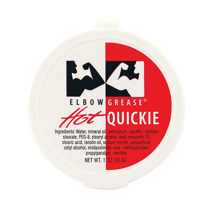 Elbow Grease Vibrators Hot Cream Quickie 1oz