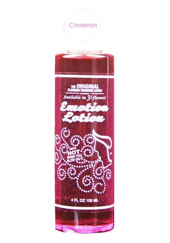 Emotion Lotion Vibrators Emotion Lotion Cinnamon 4 Fl Oz