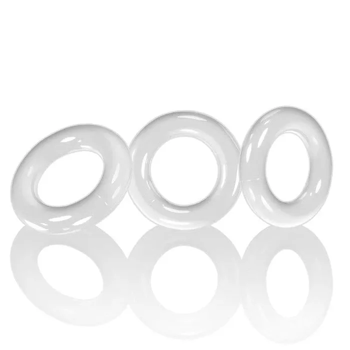 Enhancers Oxballs WILLY RINGS 3pack cockrings white Enhancers Oxballs WILLY RINGS 3pack cockrings white