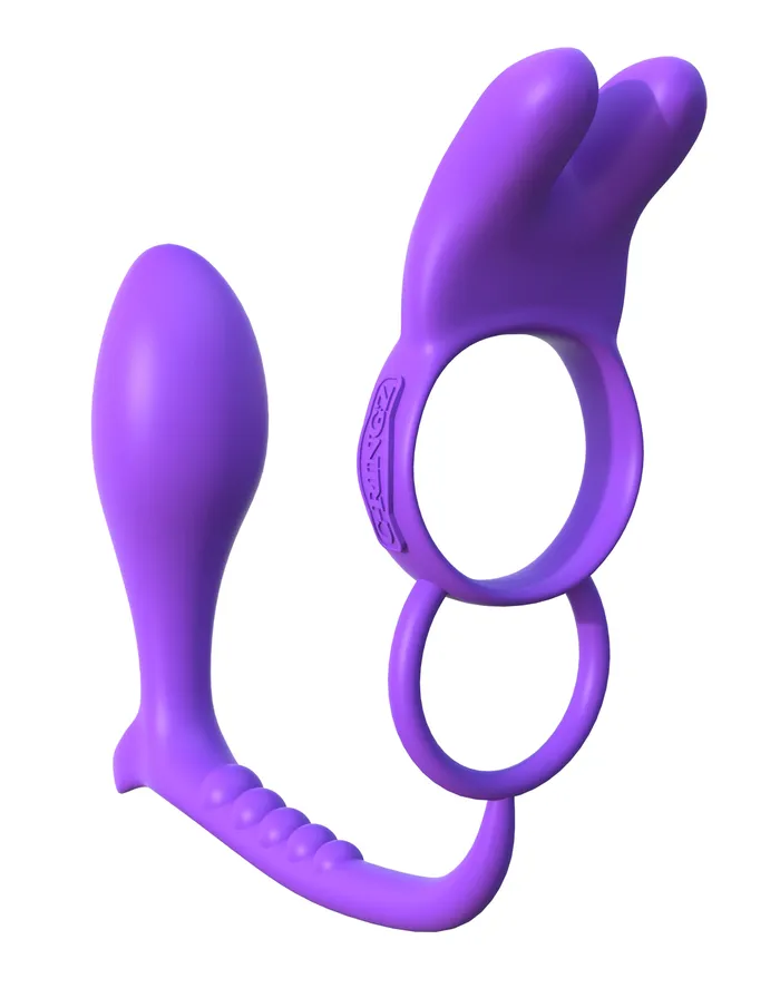 Fantasy C Ringz Ass Gasm Vibrating Rabbit Pipedream Vibrators