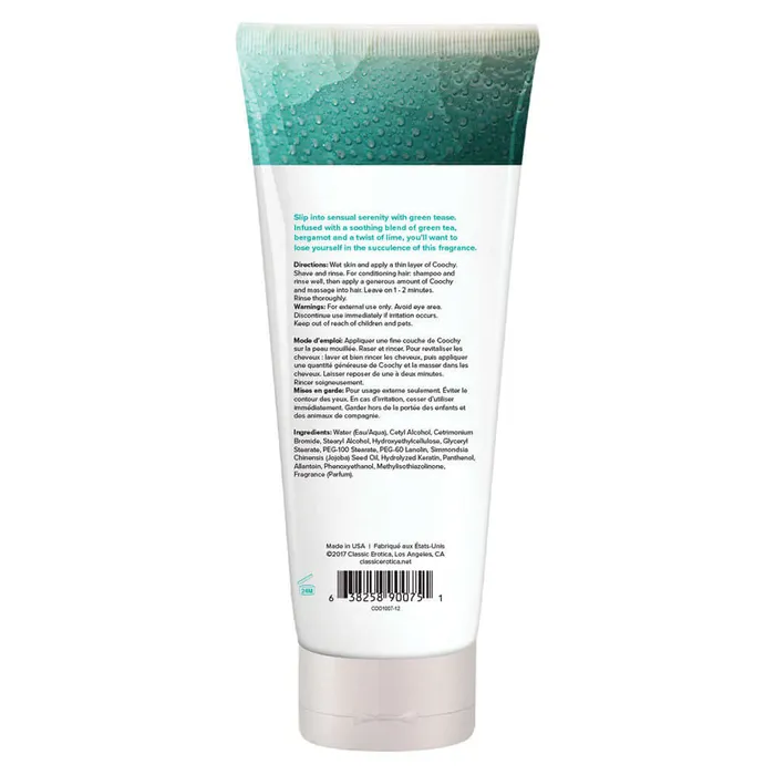 Female Sex Toys Classic Brands Coochy Shave Cream Green Tease 125 Fl Oz Female Sex Toys Classic Brands Coochy Shave Cream Green Tease 125 Fl Oz