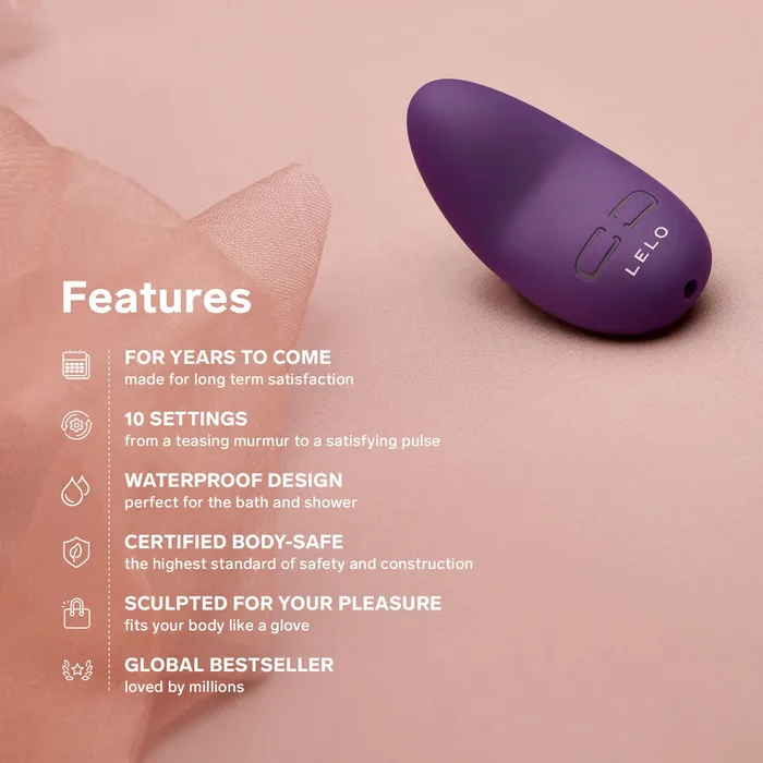 Female Sex Toys Domlust LELO Lily 3 Panty Vibrator Vibrating Bullet Sex Toy for Women