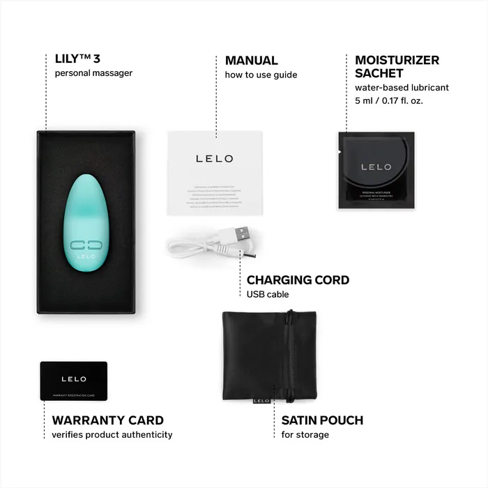Female Sex Toys Domlust LELO Lily 3 Panty Vibrator Vibrating Bullet Sex Toy for Women