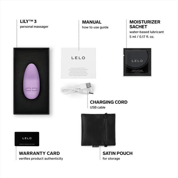 Female Sex Toys Domlust LELO Lily 3 Panty Vibrator Vibrating Bullet Sex Toy for Women