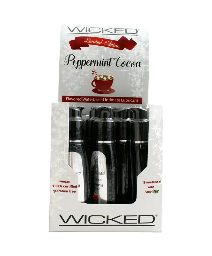 Female Sex Toys Sale Aqua Peppermint Cocoa Flavored WaterBased Intimate Lubricant 12 Piece Display 2 Oz Female Sex Toys Sale Aqua Peppermint Cocoa Flavored WaterBased Intimate Lubricant 12 Piece Display 2 Oz