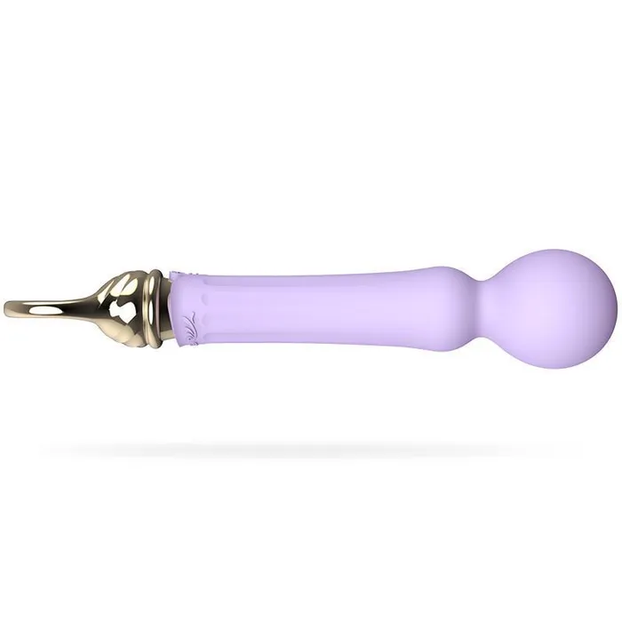 Female Sex Toys ZALO ZALO Confidence PreHeating Rechargeable Wand Massager Fantasy Violet