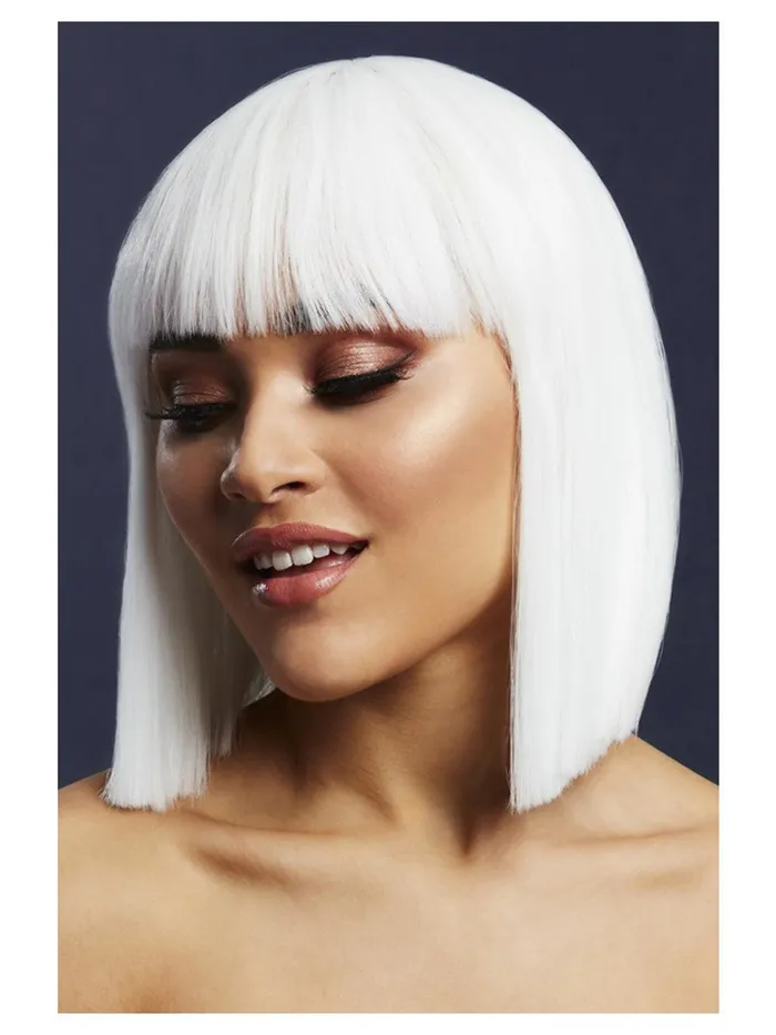 Fever Lingerie Vibrators Fever Lola Wig White