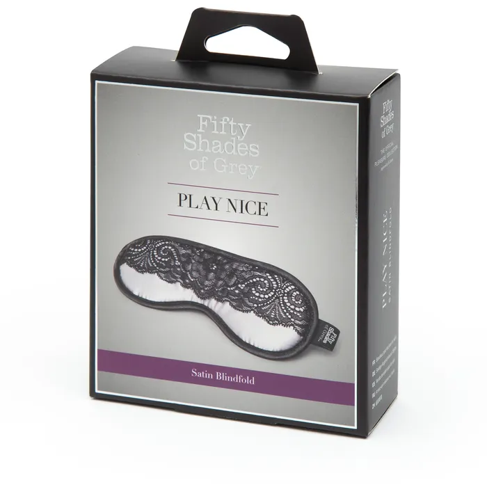 Fifty Shades of Grey Play Nice Satin Blindfold Lovehoney Fifty Shades Vibrators