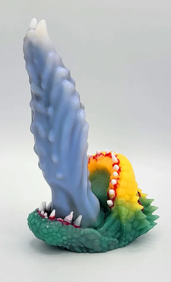 FLOP Small Tallfangs Maw GITDUV Soft silicone TM461 From The Edge Toys Male Sex Toys