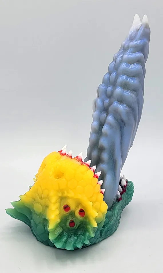 FLOP Small Tallfangs Maw GITDUV Soft silicone TM461 From The Edge Toys Male Sex Toys