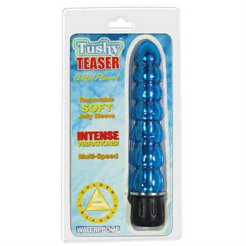 Golden Triangle Vibrators Tushy Teaser Blue