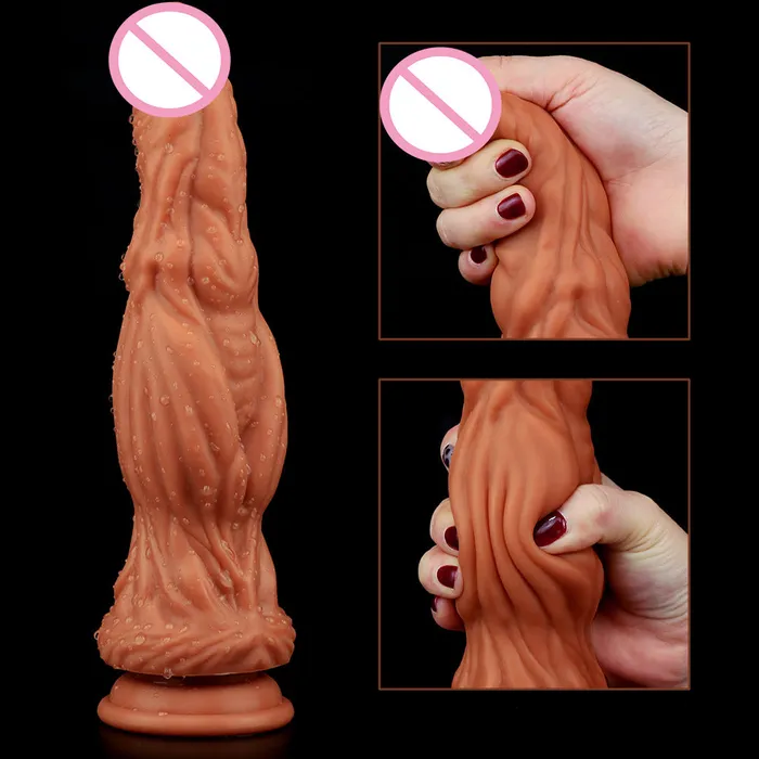 Huge Silicone Anal Dildo Butt Plug Fantasy Monsterdildo Vaginal Prostate Massager Domlust Anal
