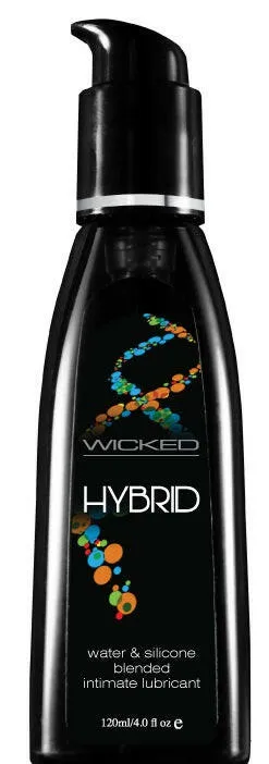 Hybrid Water Silicone Blended Lubricant 4 Fl Oz 120 ml Wicked Sensual Care Lubricants Hybrid Water Silicone Blended Lubricant 4 Fl Oz 120 ml Wicked Sensual Care Lubricants