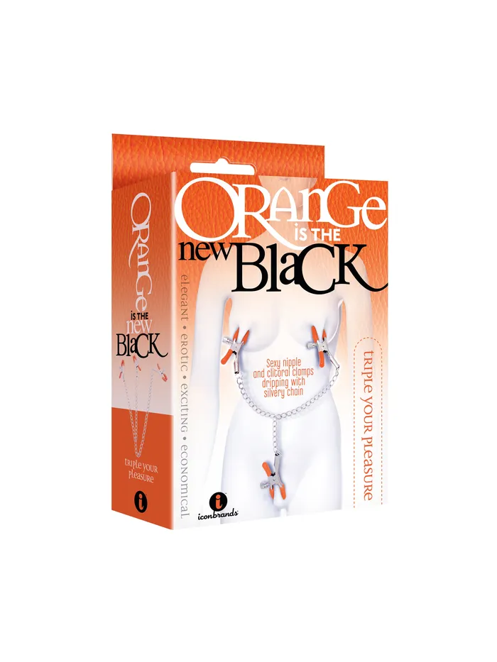 Icon Brands Vibrators Orange Is the New Black Triple Your Pleasure
