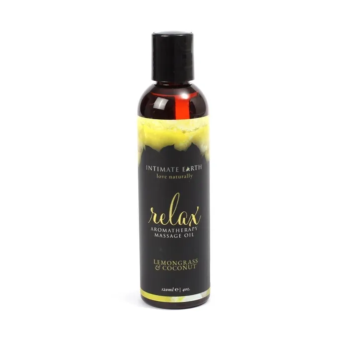 Intimate Earth Lemongrass and Coconut Massage Oil Intimate Organics Couples