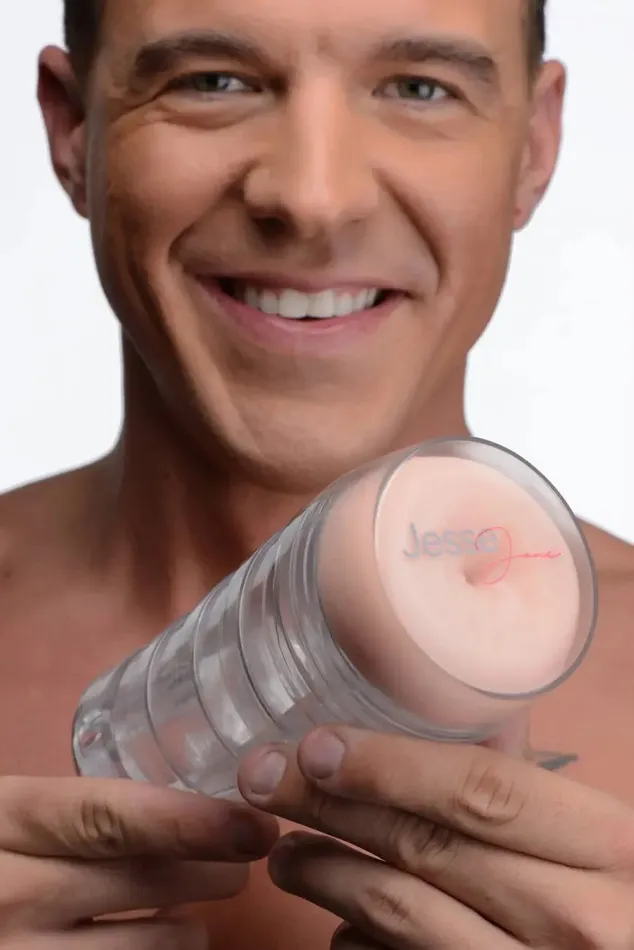 Jesse Jane Male Sex Toys Jesse Jane Deluxe Ass Stroker Clear Male Masturbator Jesse Jane Male Sex Toys Jesse Jane Deluxe Ass Stroker Clear Male Masturbator