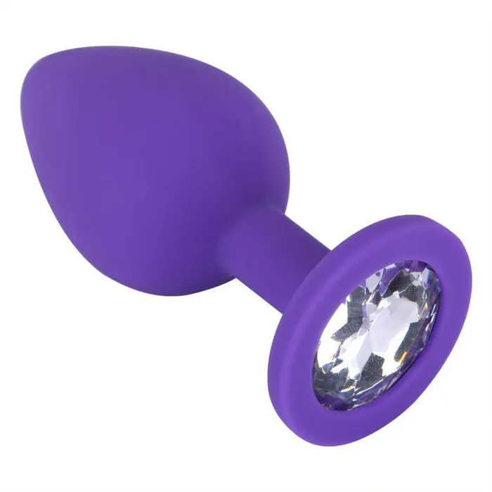 Jewel Butt Plug Anal Training Set Purple Sexy Emporium Anal
