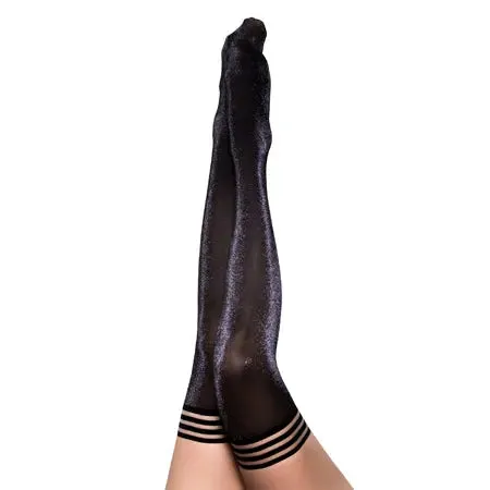 Kixies Inc Male Sex Toys Kixies Kaylee Grey Shimmer ThighHigh Size A Kixies Inc Male Sex Toys Kixies Kaylee Grey Shimmer ThighHigh Size A