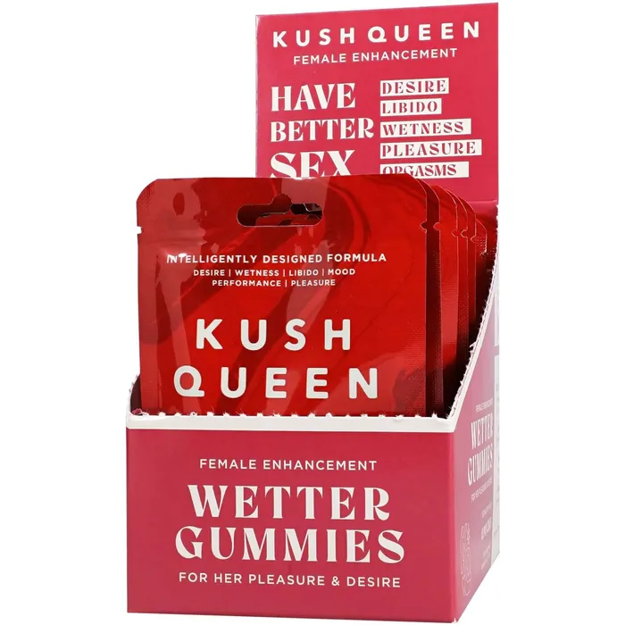 Kush Queen Wetter Gummies Female Enhancement 12 Pack Display 1 Per Pack Doc Johnson Enhancers Kush Queen Wetter Gummies Female Enhancement 12 Pack Display 1 Per Pack Doc Johnson Enhancers