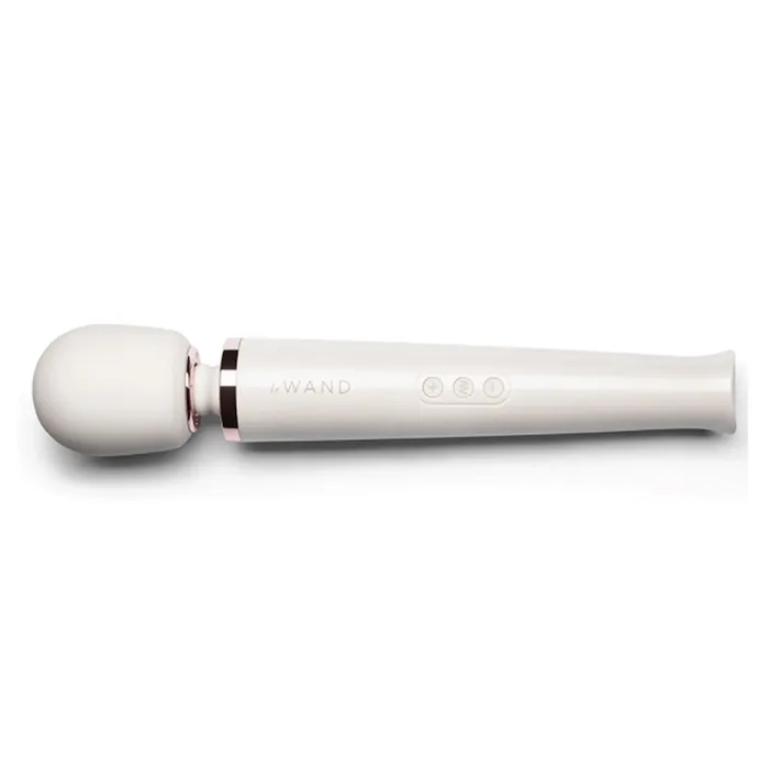 LE Wand Female Sex Toys Rechargeable Vibrating Massager White