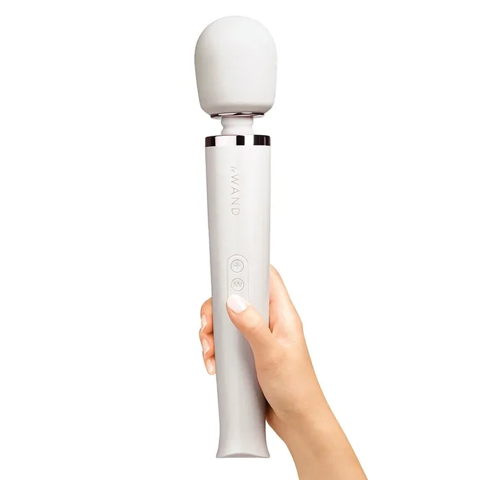 LE Wand Female Sex Toys Rechargeable Vibrating Massager White