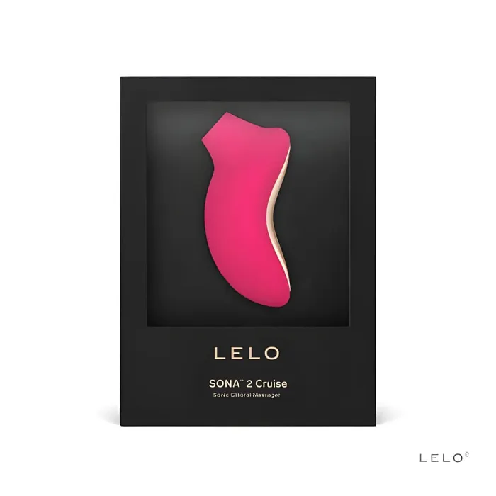 LELO SONA 2 Cruise Clitoral Massager Cerise Lelo Female Sex Toys