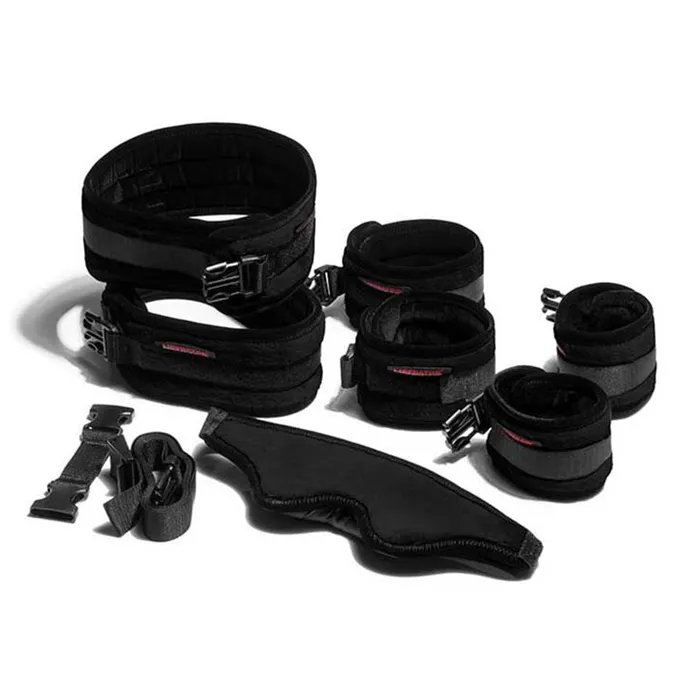 Liberator Anal Black Label Esse Black Microfiber WCuffs