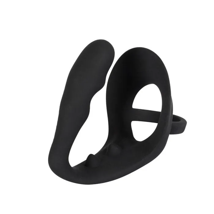 Male Sex Toys Black Velvets Cock Ring And Anal Plug You2Toys