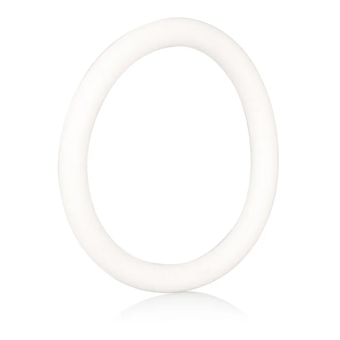 Male Sex Toys CalExotics Rubber Ring 3 Piece Set White