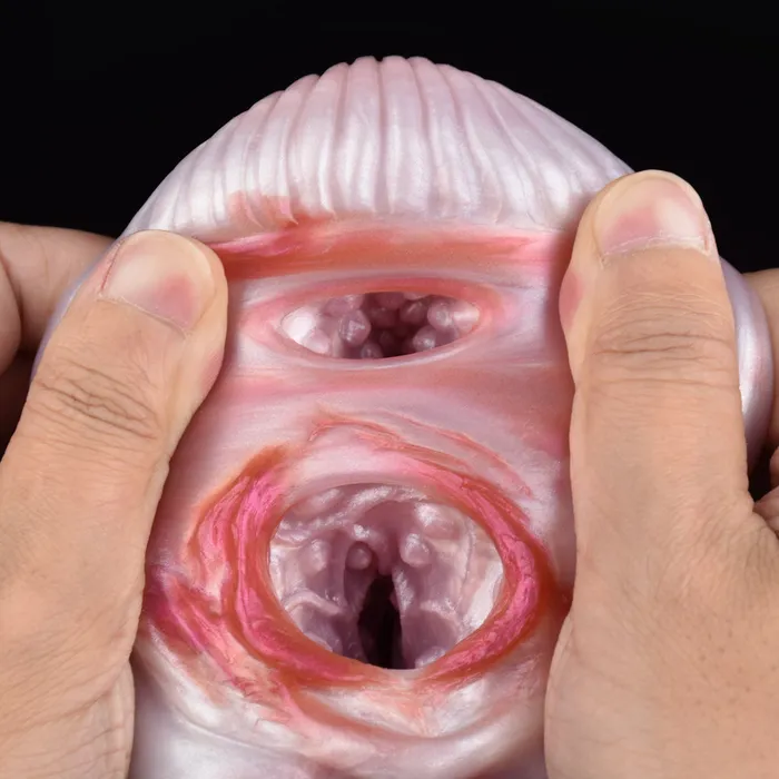 Male Sex Toys DirtyToyz The Demon Fox TwoHole Canine Masturbator Fantasy Male Stroker