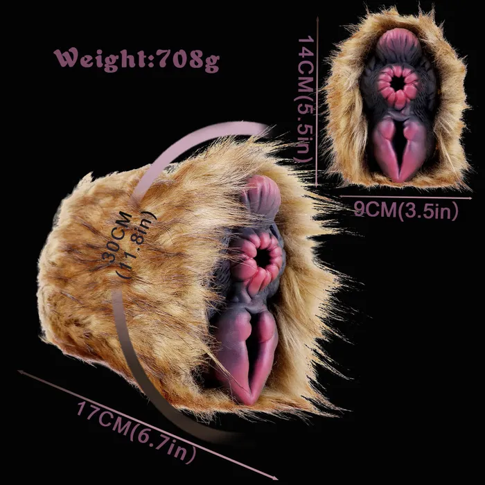 Male Sex Toys DirtyToyz Werebeast Furry Fleshlight Dual Pleasure Plush Fantasy Stroker Male Sex Toys DirtyToyz Werebeast Furry Fleshlight Dual Pleasure Plush Fantasy Stroker