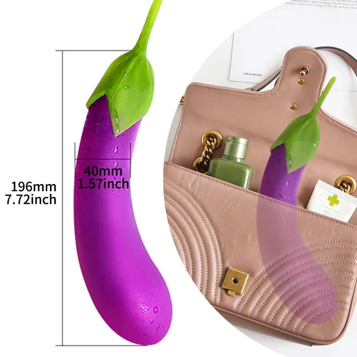 Male Sex Toys Domlust Eggplant G Spot Vibrator Domlust Anal Dildo Vibrating Anal Plug