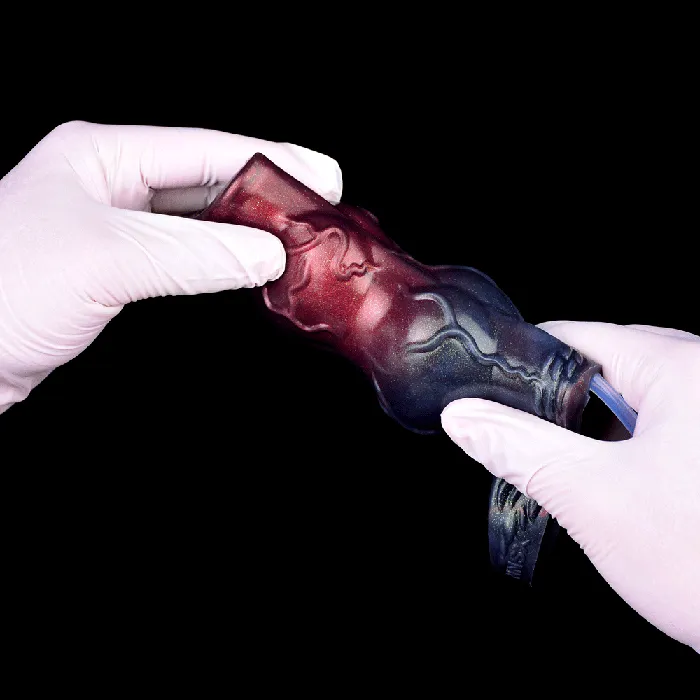 Male Sex Toys Domlust Fantasy Penis Sleeve Sheath Squirting Monsterdildo Cocksleeve Sex Toys for Men